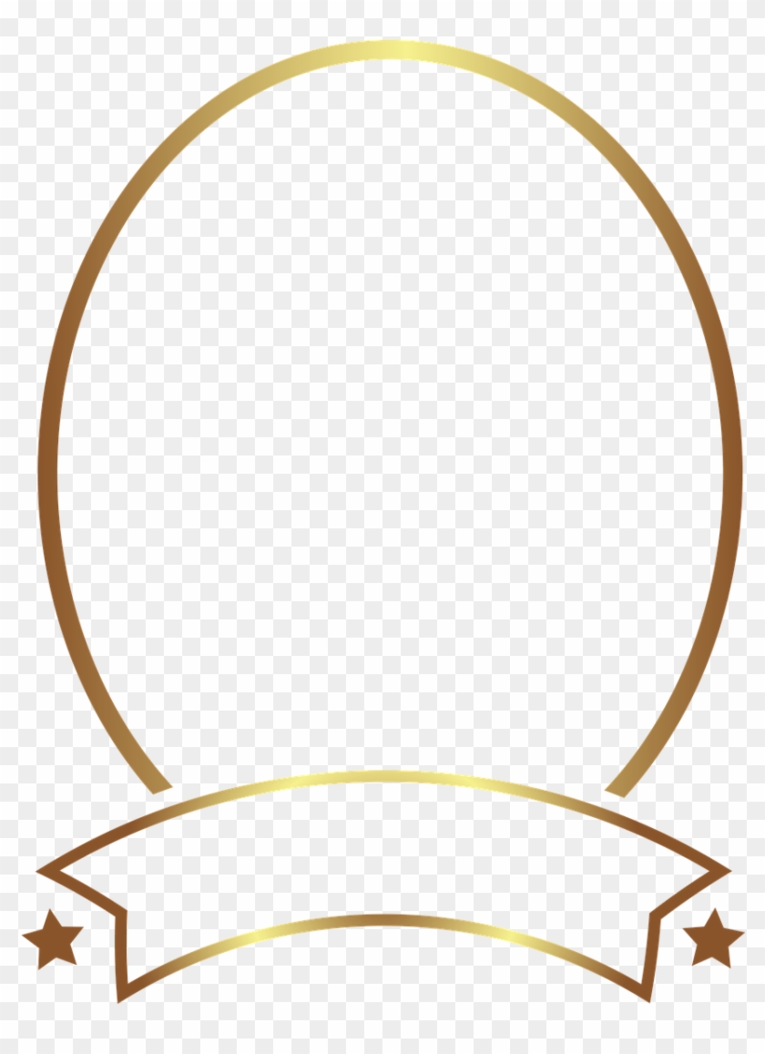 Photo Frame, - Oval Frame Transparent Background Clipart