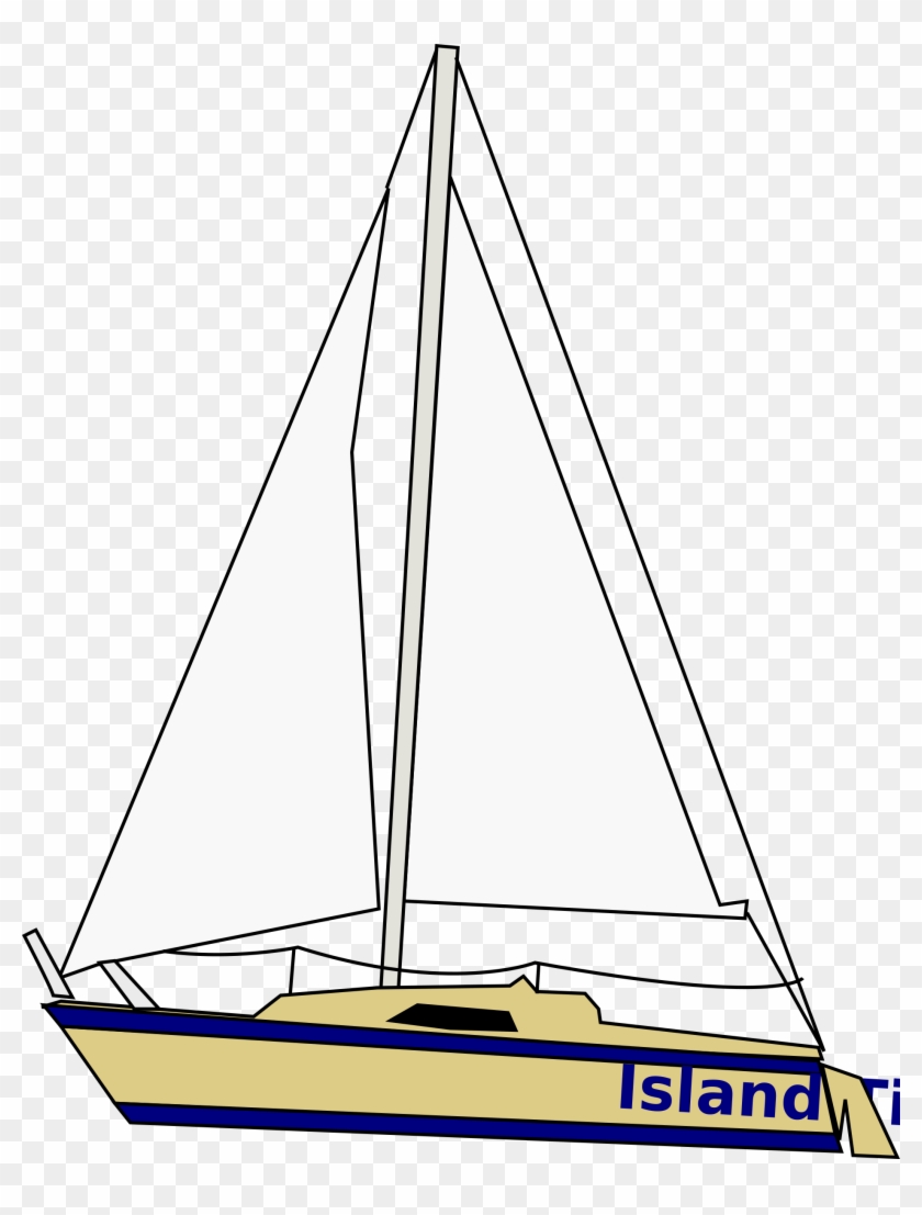 This Free Icons Png Design Of Island Time Sailboat Clipart #1644088