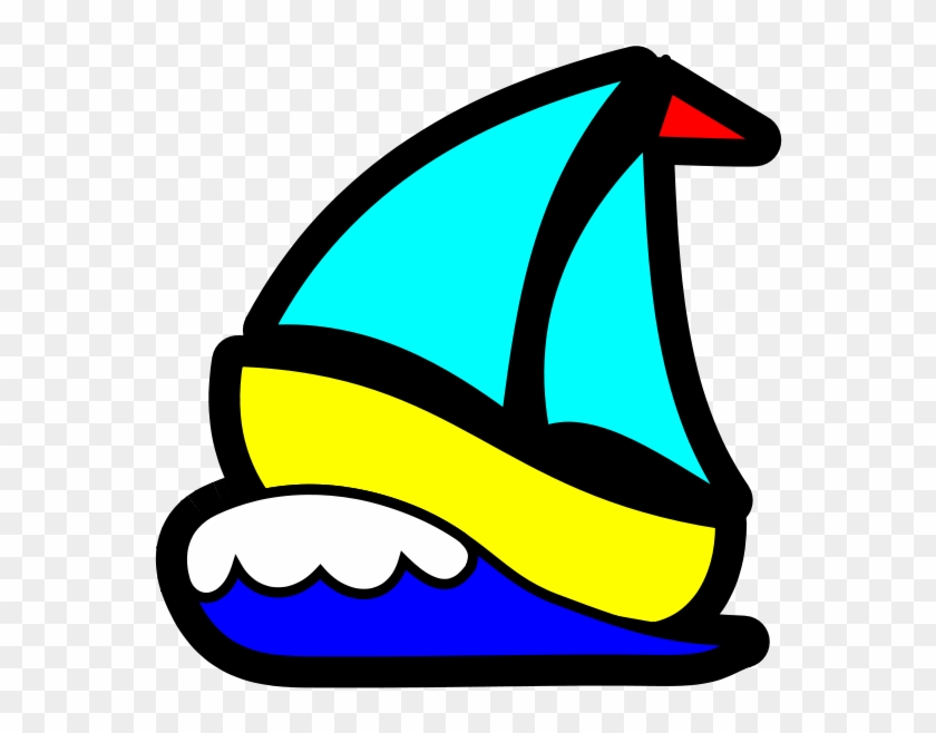 Sail Boat Clip Art - Png Download