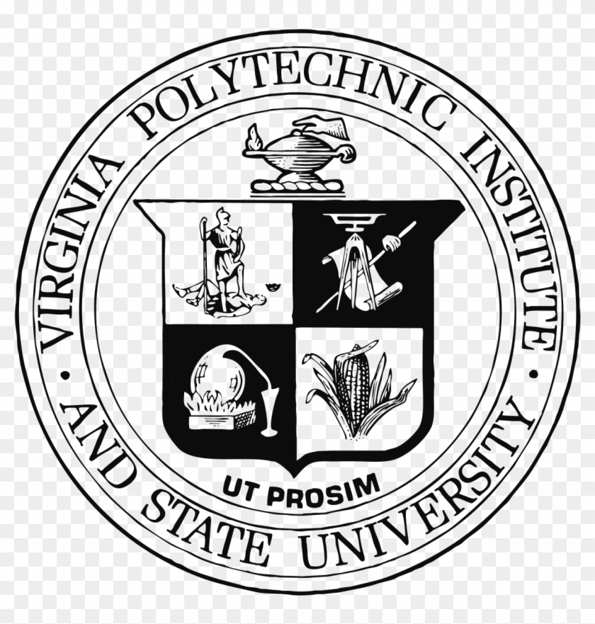 Virginia Polytechnic Institute And State University - Virginia Tech Seal Vector Clipart #1644244