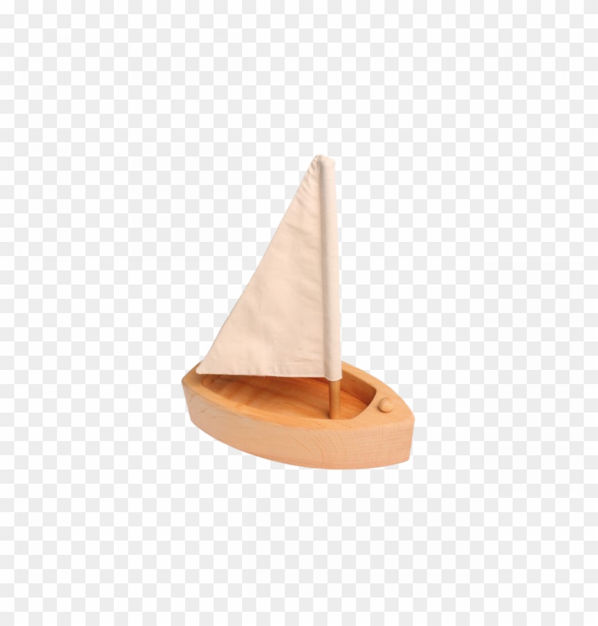 Wooden Sail Boat Clipart