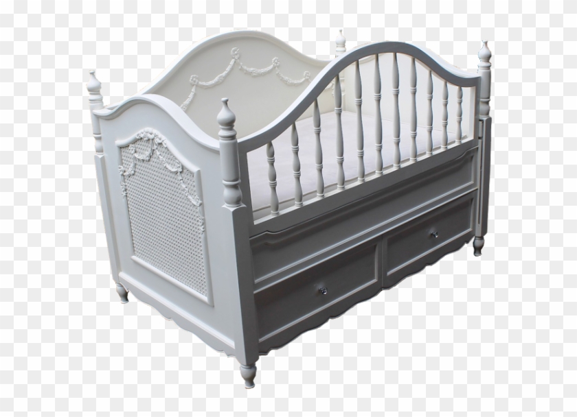 Lola Carved Cot - Cradle Clipart
