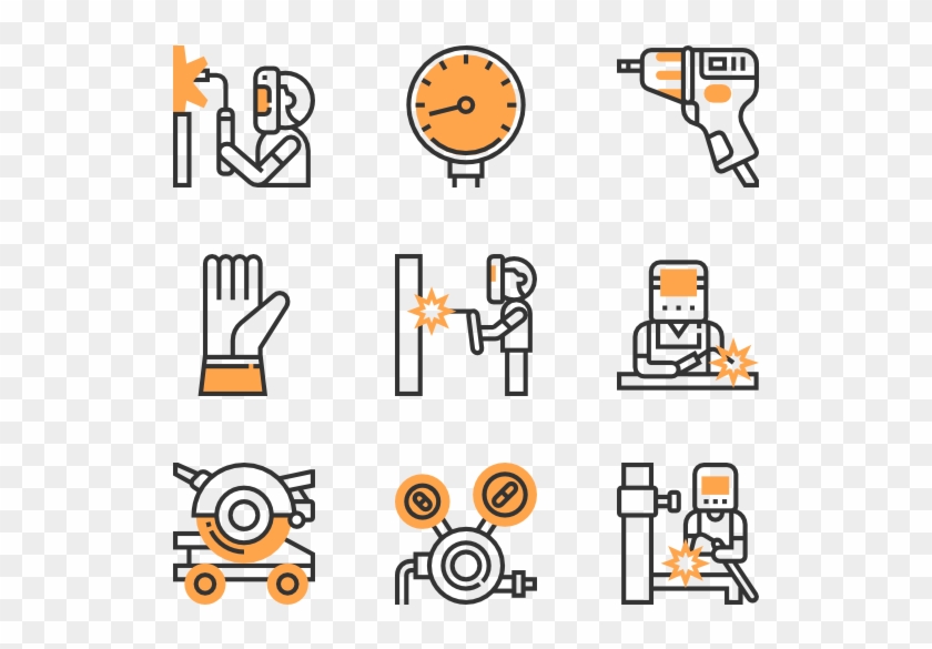 Welder - Steel Icon Clipart
