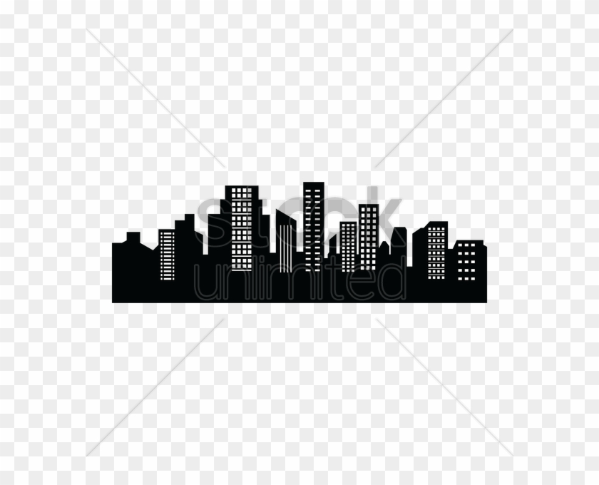 Silhouette Cityscape At Getdrawings Com Free For Ⓒ - Skyline Clipart #1644618