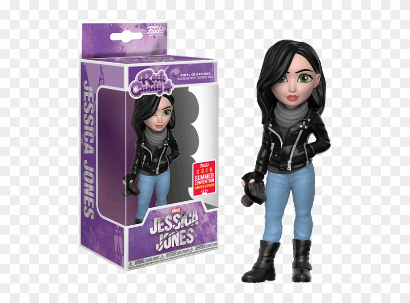 Jessica Sdcc18 Rock Candy Figure - Jessica Jones Rock Candy Clipart