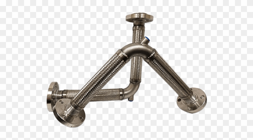 Custom Stainless Steel Metal Hose Assemblies For Gas-powered - C-clamp Clipart #1644803