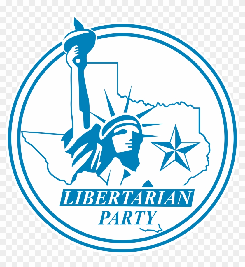 Lightbluelogo - Libertarian Party Of Texas Clipart #1644865
