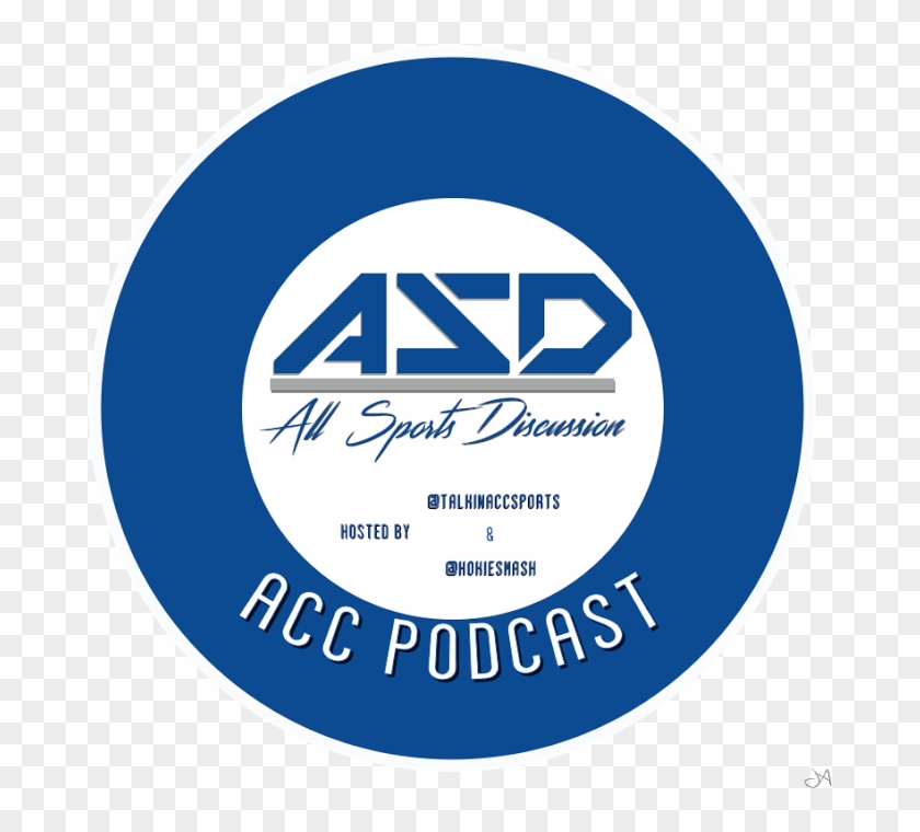 Podcast @hokiesmash And @talkinaccsports Talk Virginia - Circle Clipart