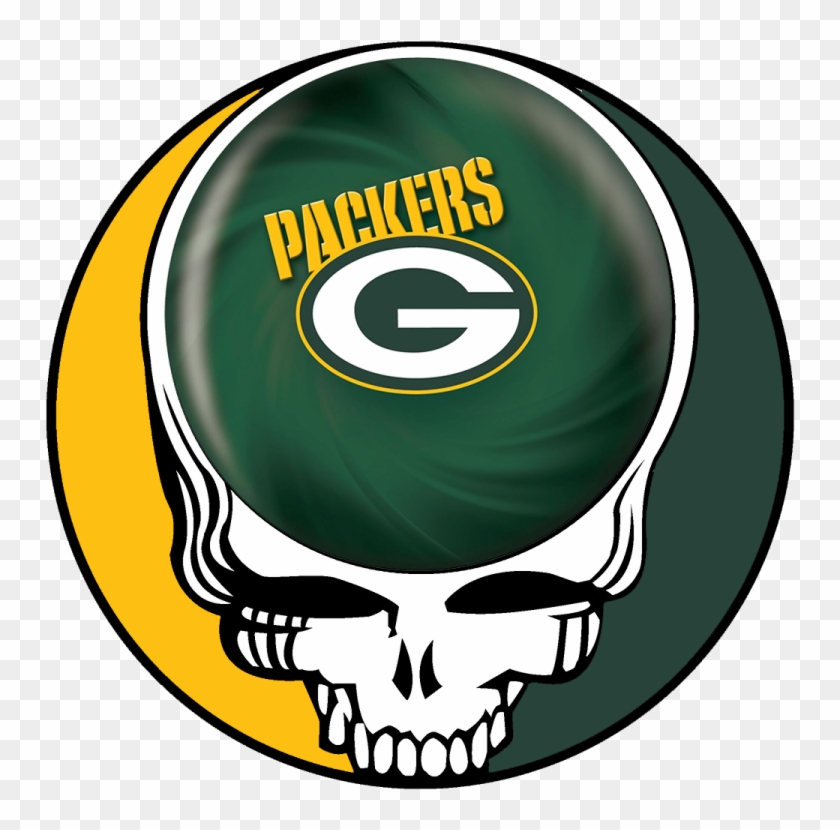 Green Bay Packers Skull Logo Iron On Transfers - Steal Your Face Svg Clipart #1644899