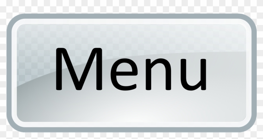 Menu Png - Bouton Menu Transparent Clipart #1644933