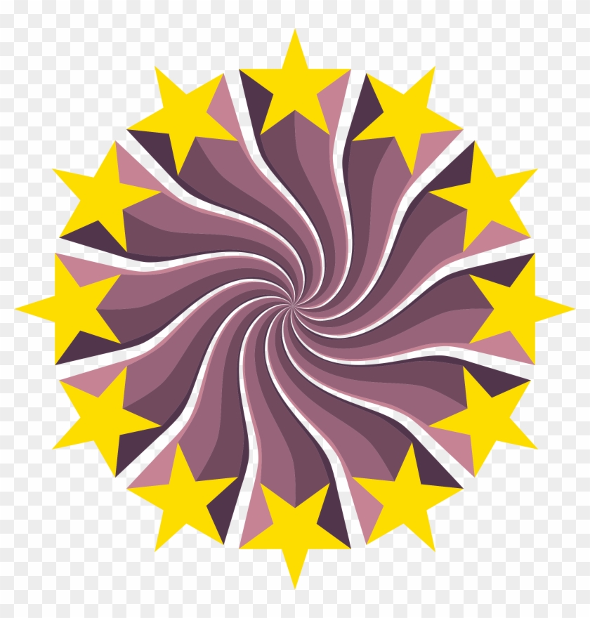 This Free Icons Png Design Of Starburst Vortex Clipart