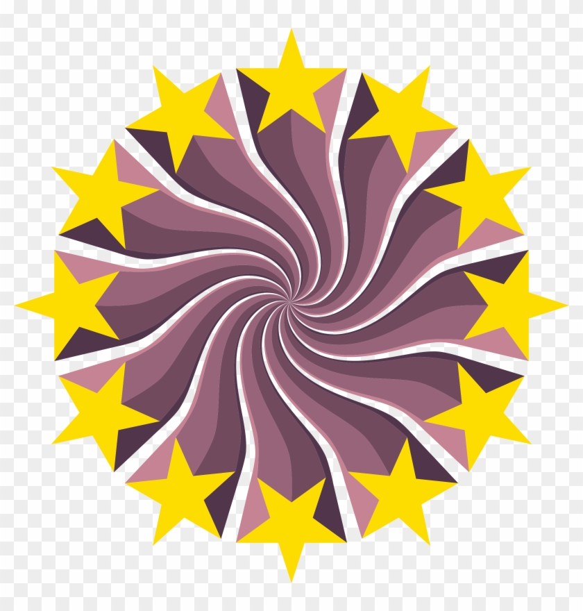This Free Icons Png Design Of Starburst Vortex Clipart #1644992