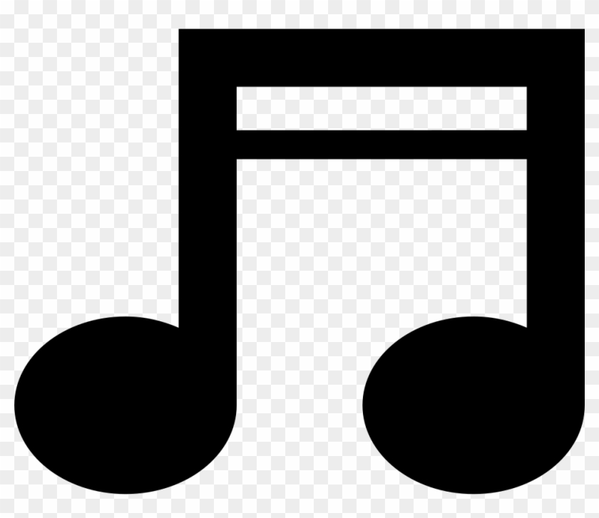 Musical Symbol Svg Png - Music Notes Double Clipart