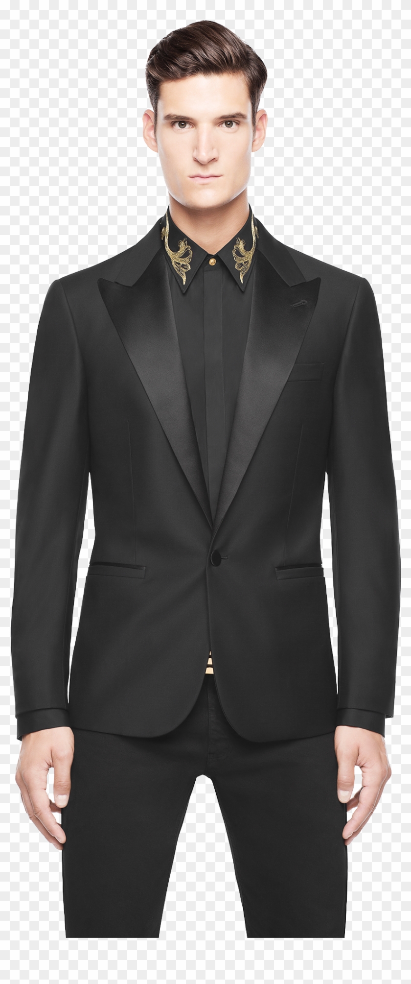 1425 X 2000 2 - All Black Versace Suit Clipart #1645494