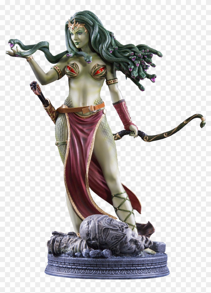 Medusa Victorious With Legs Statue - Medusa Victorious With Legs Clipart