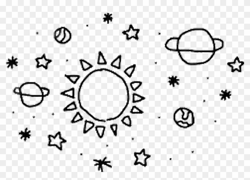 Galaxia Luna Sol Sticker - Sol Y Luna Png Clipart #1645575