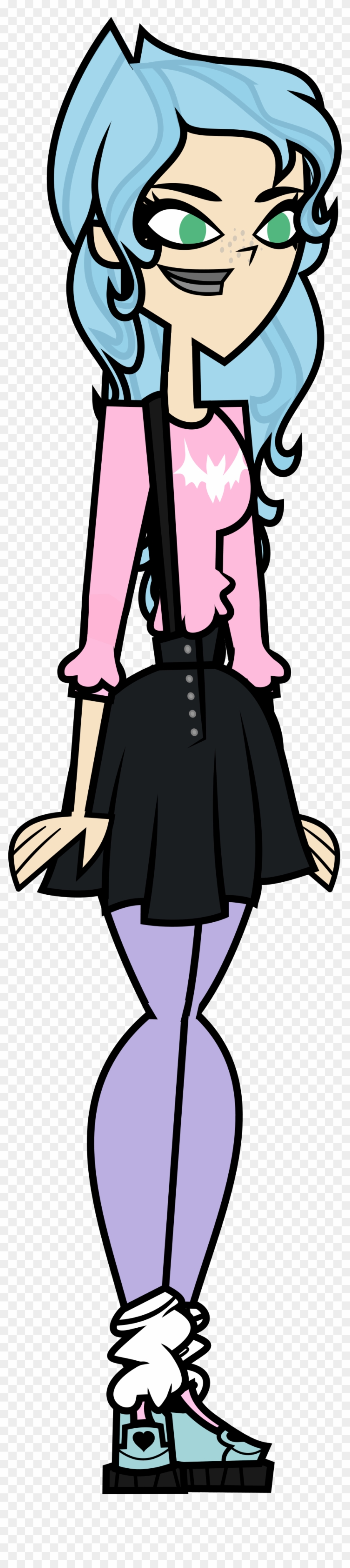Selena, Labeled As The Pastel Goth, Will Be A Camper - Total Drama Pastel Goth Clipart #1645737