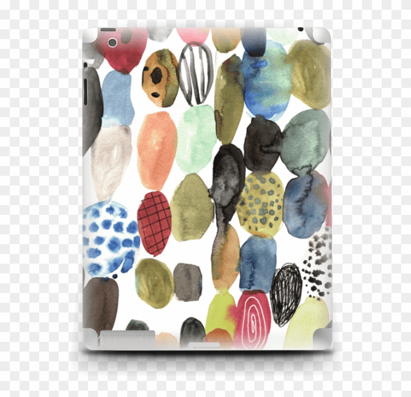 Dots Watercolor - Apple Clipart