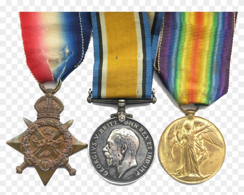 Png Freeuse Download Gold First World British Star - Rnvr Crystal Palace 1914 Clipart #1646640