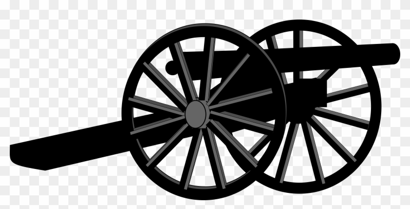 Civil War Clipart Old Cannon - Civil War Cannon Clipart - Png Download #1646692