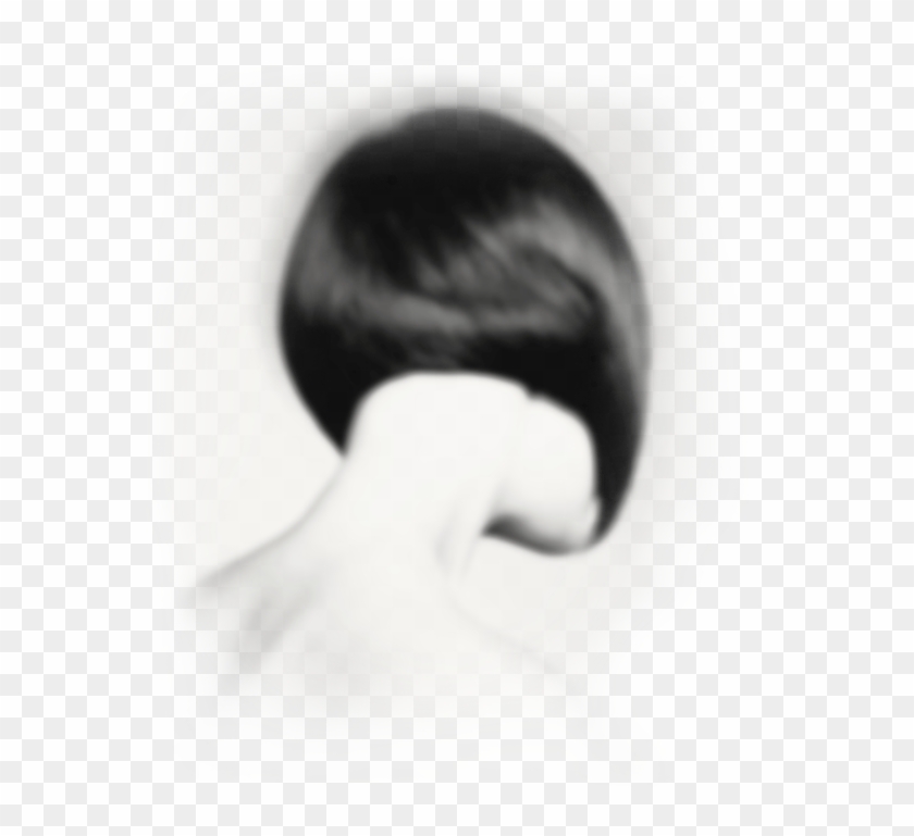 Hairstyle Png - Monochrome Clipart #1646872