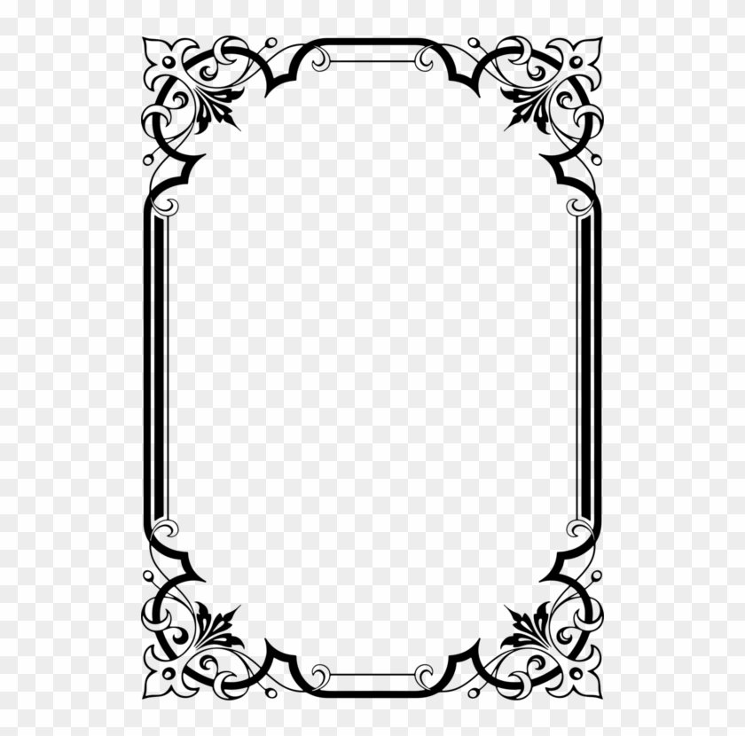Borders And Frames Picture Frames Decorative Arts - High Resolution Border Png Hd Clipart #1646957