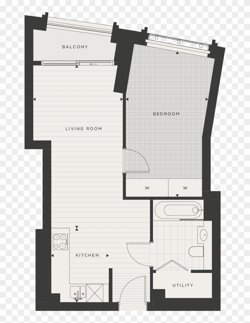 Approximate Measurements Only, They Are Not Necessarily - Floor Plan Clipart #1647062