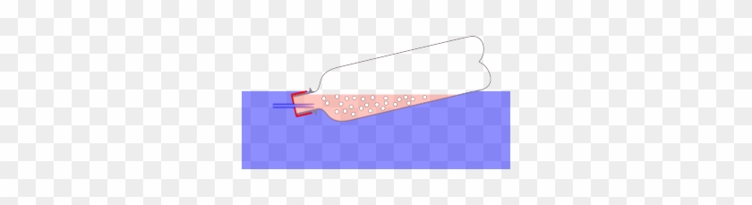 The Bicarbonate Of Soda And Vinegar React Producing - Jet Powered Boat Experiment Clipart