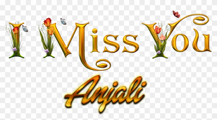 I Love You Anjali Name Wallpaper - Love You Anjali Clipart