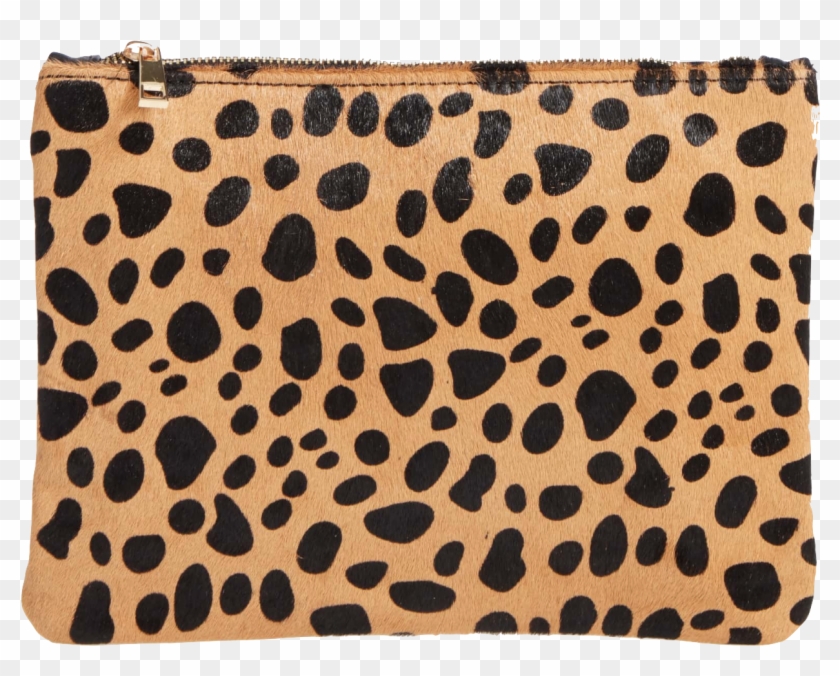Leopard Print Clutch - Bp Leopard Calf Hair Clutch Clipart #1647558