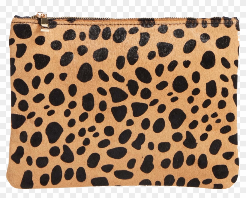Leopard Print Clutch - Bp Leopard Calf Hair Clutch Clipart