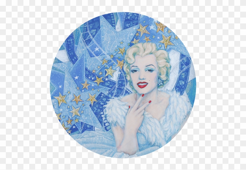 Marilyn Monroe, Old Hollywood, Celebrity Portrait, - Angel Clipart #1647775