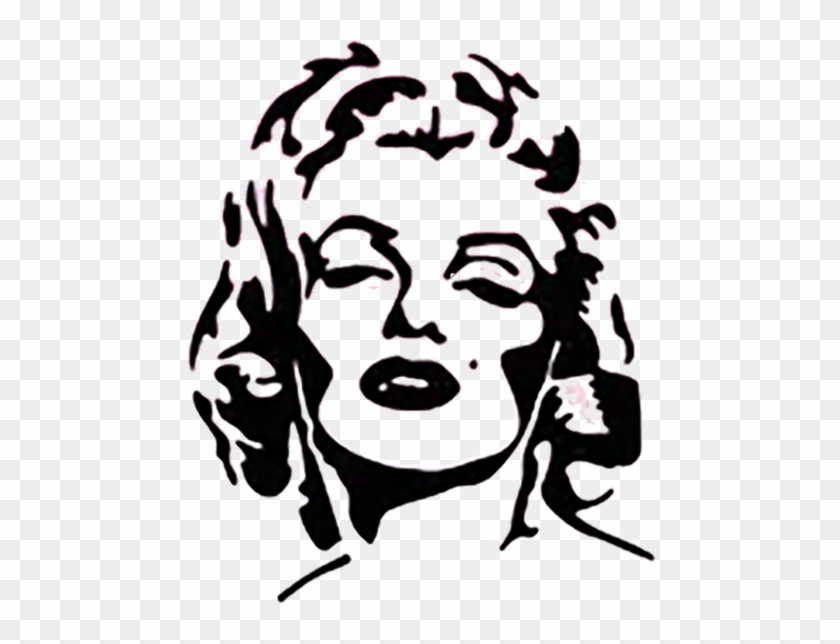 Marilyn Monroe Decal - Marilyn Monroe With Bandana Clipart