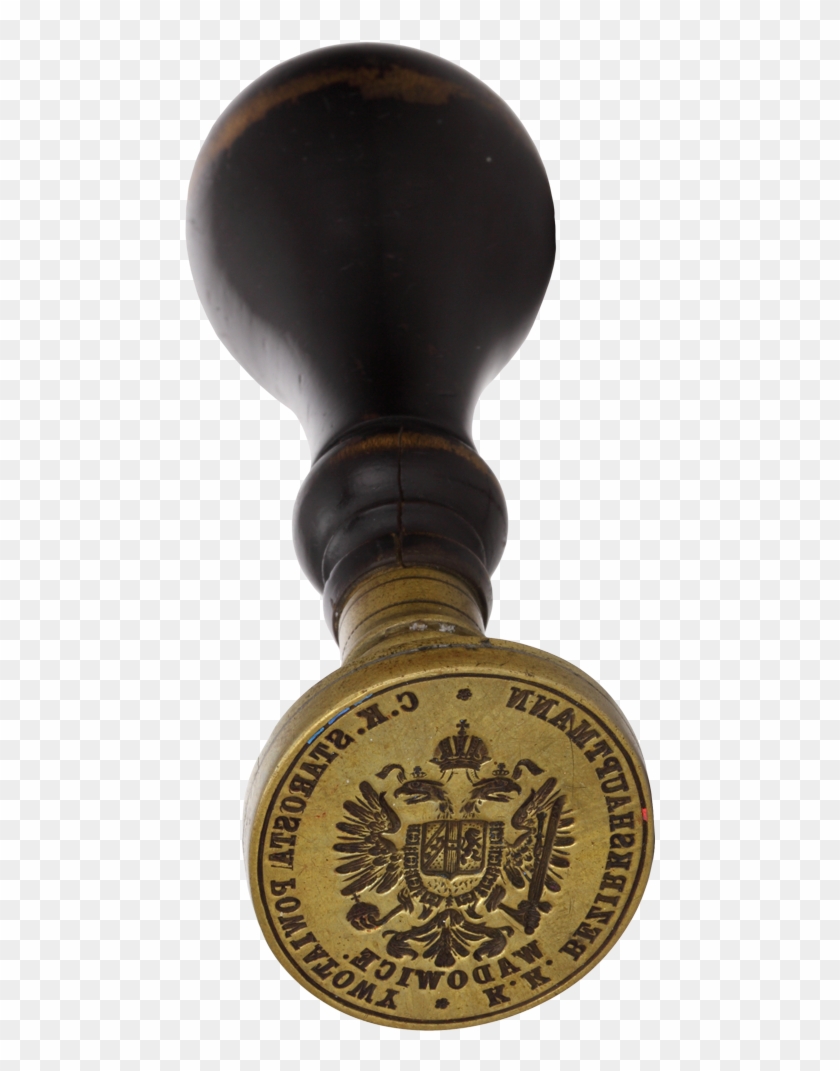 Wax Seal Of The Imperial And Royal District Starost - Antique Clipart #1647824