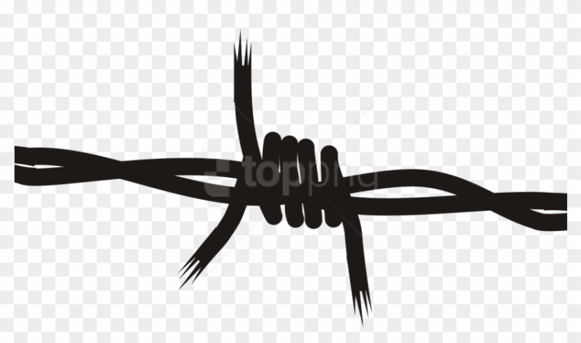 Free Png Download Barbwire Clipart Png Photo Png Images - Barbed Wire Silhouette Png Transparent Png