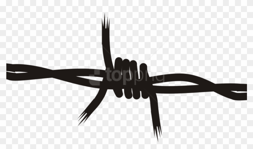 Free Png Download Barbwire Clipart Png Photo Png Images - Barbed Wire Silhouette Png Transparent Png #1648553