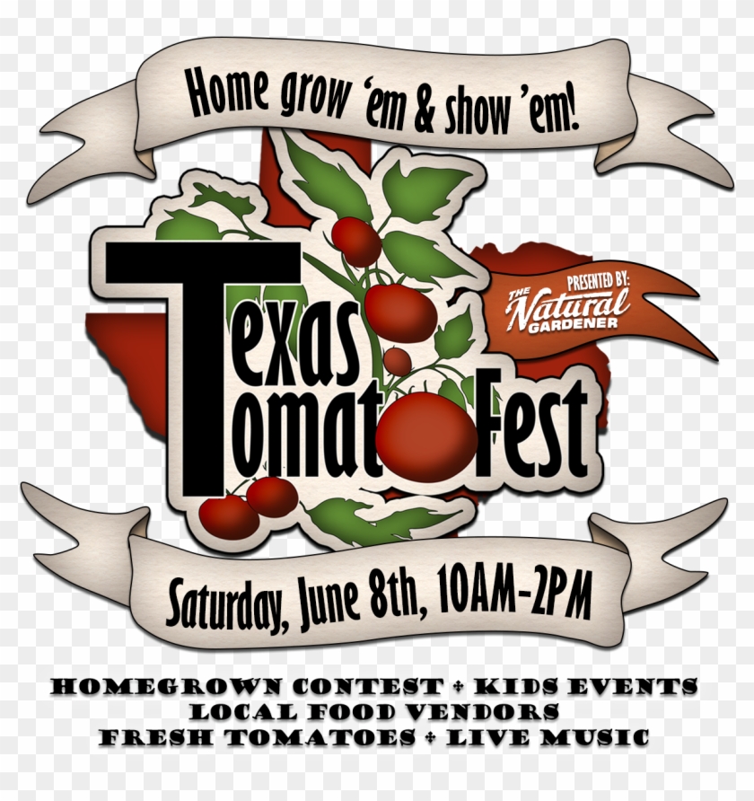Texas Tomatofest Will Take Place 10am-2pm, Saturday, Clipart