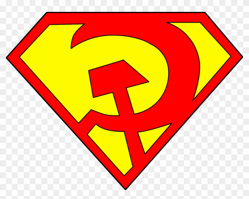 Superman Ussr Logo By Mr-droy On Clipart Library - Superman Logo - Png Download