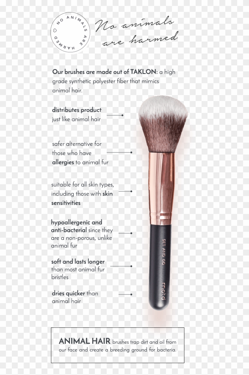 Our Range Of Makeup Brushes Are Peta Certified Cruelty - Makeup Brushes Clipart #1648928