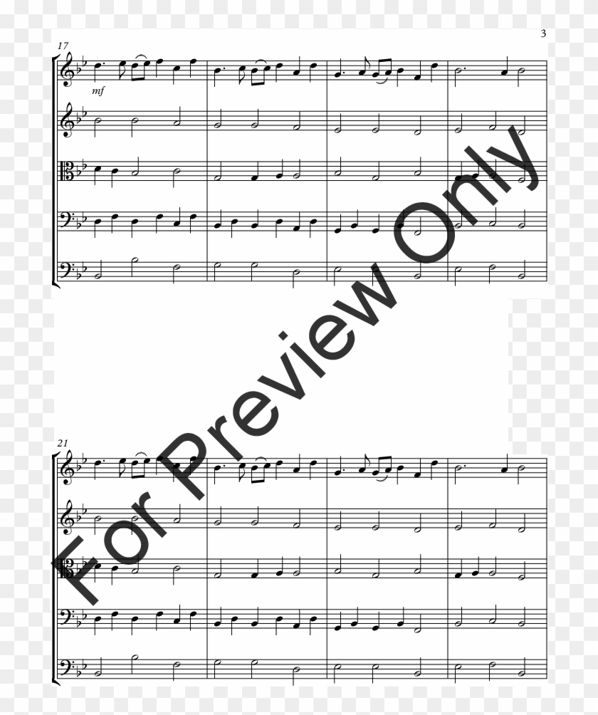 The Hole In The Wall Thumbnail - Sheet Music Clipart #1649049