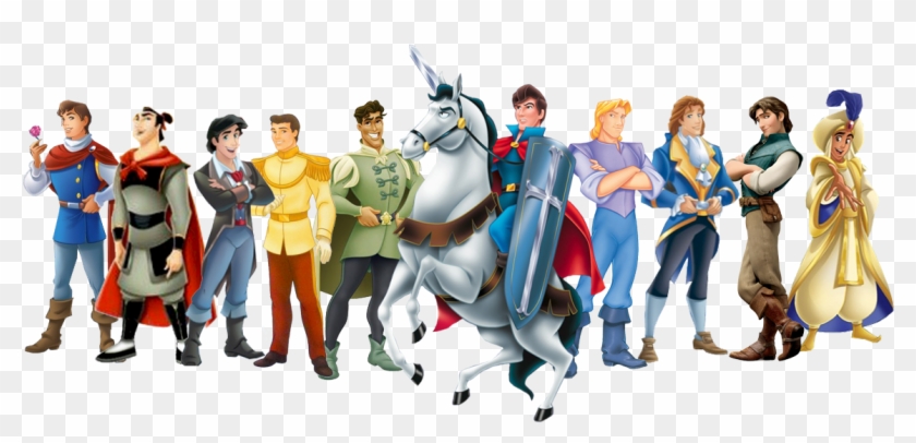 Snow White, Prince Wedding - All Of The Disney Prince Clipart