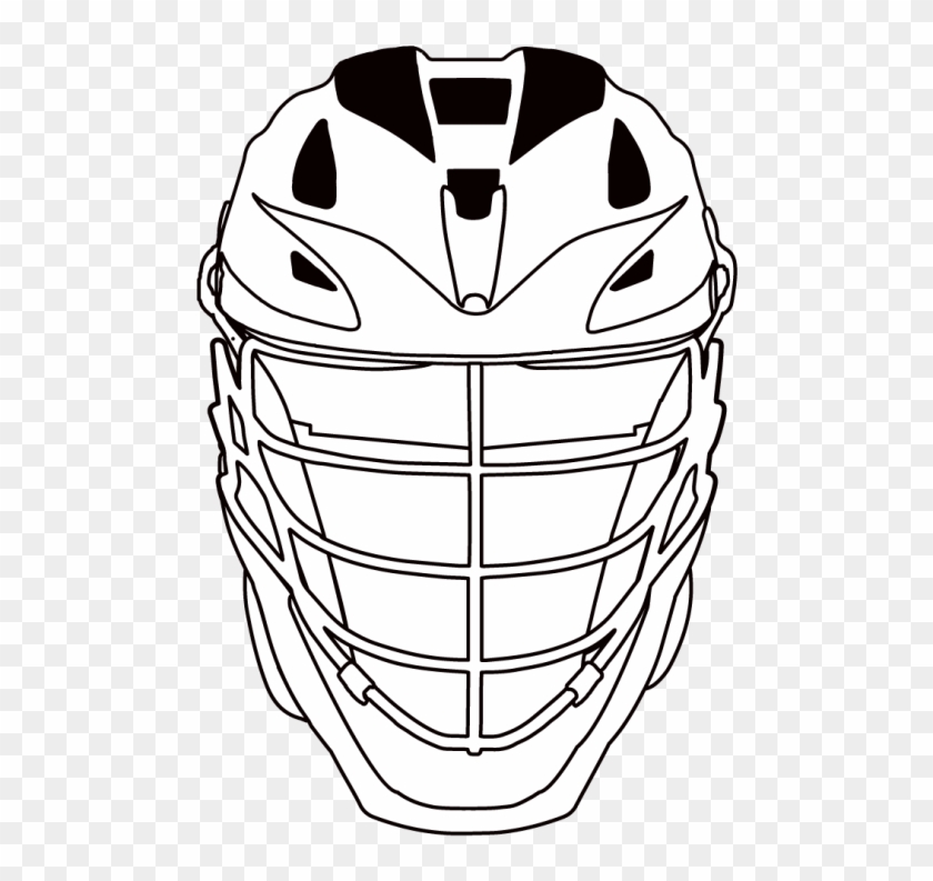 Lacrosse Helmet Clip Art Free - Png Download