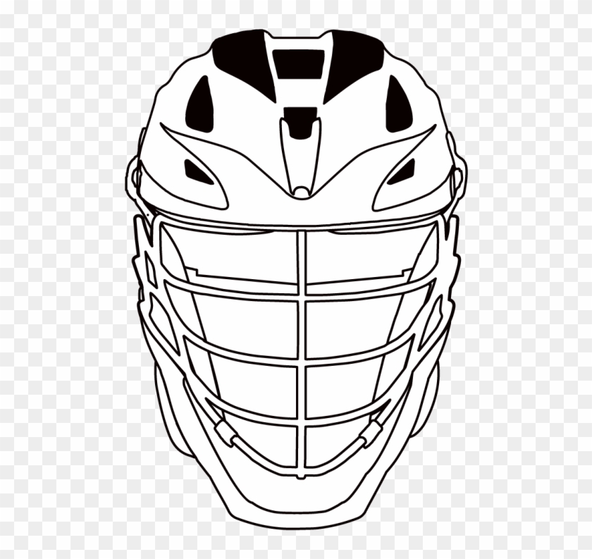 Lacrosse Helmet Clip Art Free - Png Download #1650443