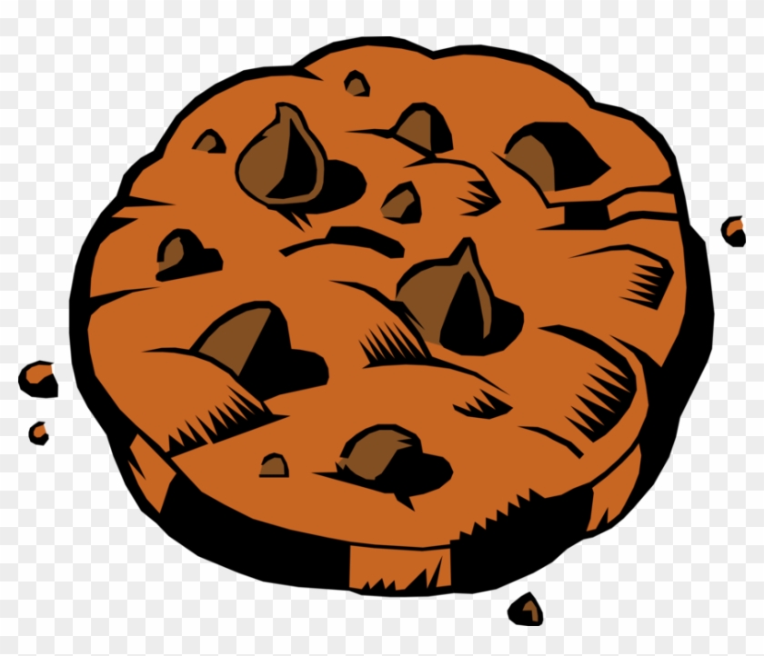 Chocolate Chip Cookie Image - Cartoon Chocolate Chip Cookies Clipart #1650893
