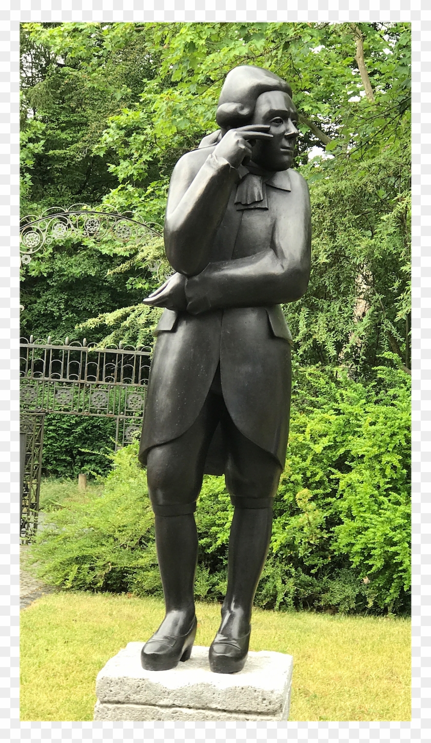 Lichtenbergskulptur Vor Lichtenberghaus Darmstadt - Bronze Sculpture Clipart