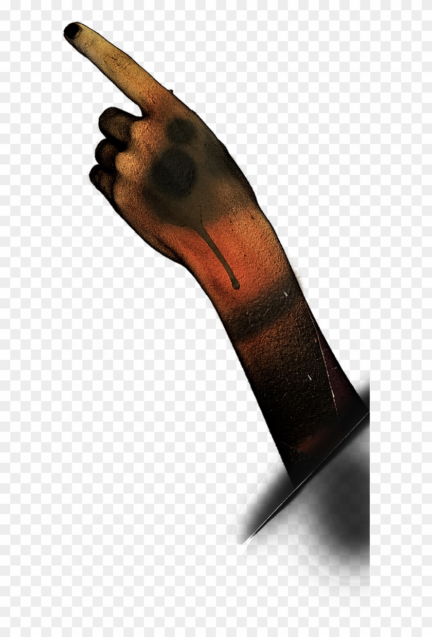 Phonehand2 Edited - Bowie Knife Clipart #1651338