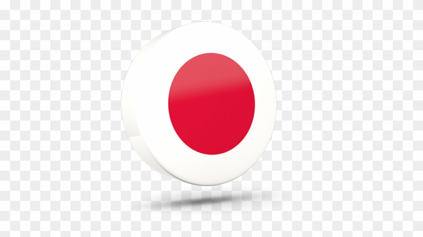 Illustration Of Flag Of Japan - Japan Flag Icon Circle Clipart