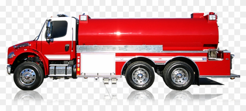 All-poly® Series Elliptical Tanker - Fire Apparatus Clipart #1651510