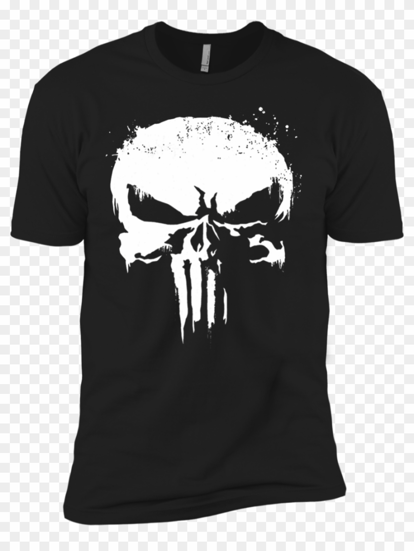 Marvel Punisher White Paint Splatter Skull Graphic - Discord Profile Gif Profile Clipart #1651620