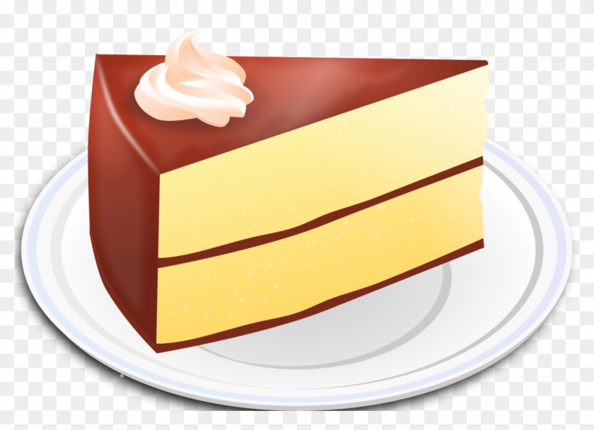 File - Chocolate Cake - Svg - Torte Clipart - Png Download